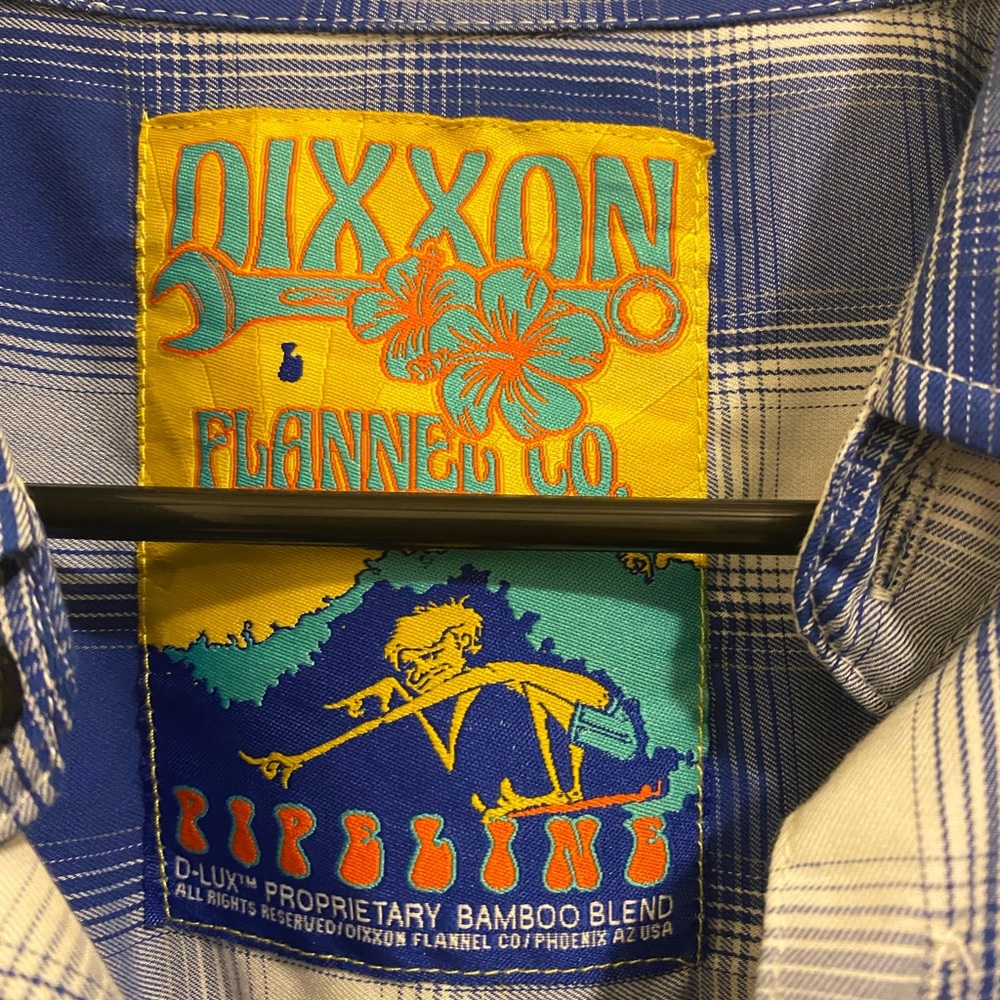 Mens Pipeline Large Dixxon Flannel